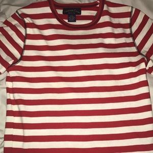 Stripped blouse short sleeve. Never worn.